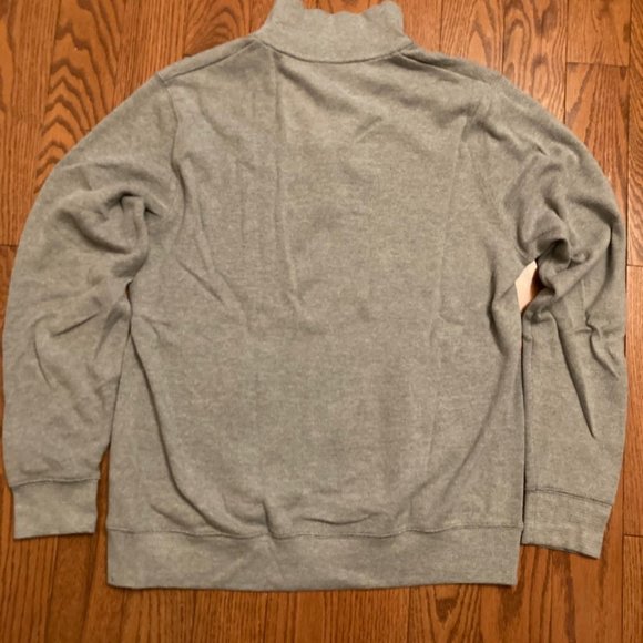 Old Navy Men's Grey Button-up Lightweight Pullover, Medium - Picture 4 of 4